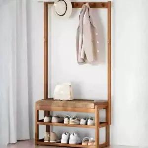 현관 신발장 코트랙 현관 벤치 가방걸이 수납장 선반