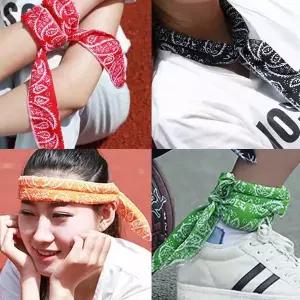 야외 활동 운동 스포츠 냉감 쿨링 스카프 멀티 코디 아이스넥밴드