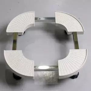 실내에어컨받침대 실내기받침대 원형 화분 플라스틱