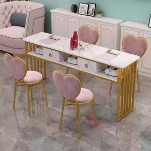 네일아트시술책상 데스크 테이블 네일아티스트 의자 네일샵