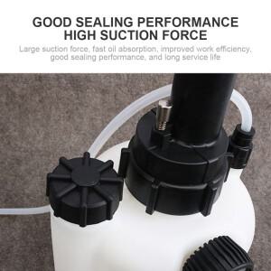 자동차 수동 브레이크 블리더 3L 오일 포트 교체 도구 전압 표시 빈 용기 배출 클러치 시스템