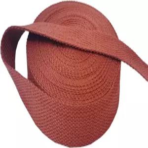 토트 캔버스 백 공예 재봉용 1인치 면 웨빙 10야드 스트랩2040 브라운