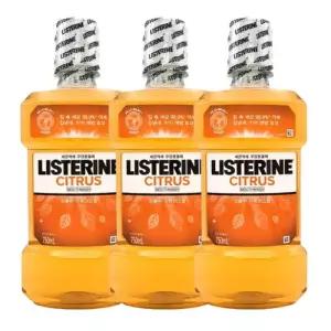 리스테린 내추럴 시트러스 750ml x 3개