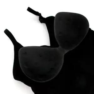 [라일리여성언더웨어] Rly 브라탑 캡 내장 이너 나시 검은색 캡내장나시 민