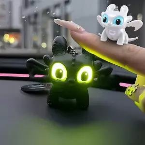 드래곤길들이기 피규어 투슬리스 인형 1개 불빛나는 키링