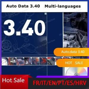 AutoData 3.40 다국어 자동 수리 가이드 버전 원격 도구 소프트웨어 영어스페인어포르투갈어크로아티아어