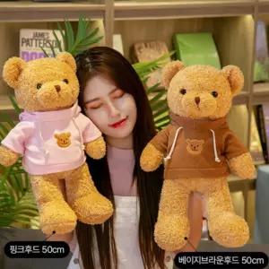 곰인형 선물 곰돌이 애착 인형 봉제 테디베어 장난감 어린이날 키즈 아동 여아 조카 유치원 생일 kc인증 대형