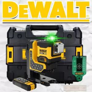 디월트 DCLE34035 20V 그린 레이저레벨기 3 X 360 원격제거 수직 수평 측정기 레이져 리모컨 레벨기 베어툴 DCLE34035N
