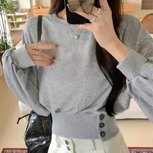 [옷자락]여자 봄가을 간절기 데일리 루즈핏 크롭 맨투맨