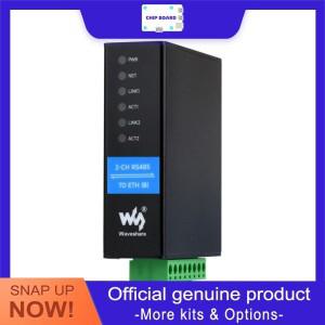 Weshare 듀얼 채널 RS485-이더넷 시리얼 서버RJ45 포트 포함   산업용 네트워킹