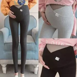 V 심플 슬림핏 배보호 임산부 레깅스 (M-XXL) 204453 MFo9+7Ypc