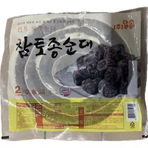 달솔 참토종순대 2kg 냉동