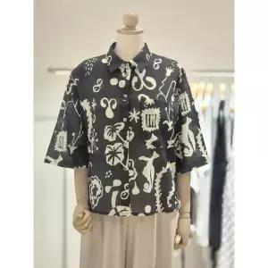 [러브앤쇼](타임스퀘어점패션관)7부나염셔츠 (LCGEPSH01)