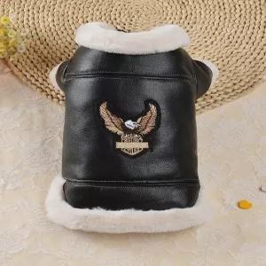 머스코 강아지 무스탕 자켓 소형견 옷 따뜻한 강아지옷 양털