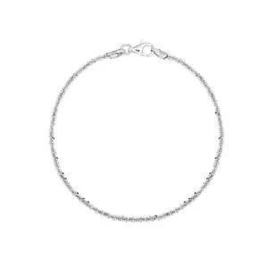 [로이드](김해점)[실버 925] 이태리체인 트윙클 팔찌 2mm