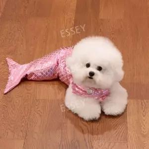 고양이 인어공주옷 귀여운 코스프레 인어옷 강아지 의상 꼬리