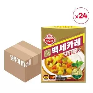 오뚜기 백세카레3분 매운맛 200g x 24개