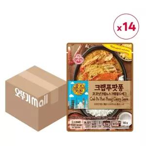 오뚜기 3분카레 오즈키친 푸팟퐁카레 180g x 14팩
