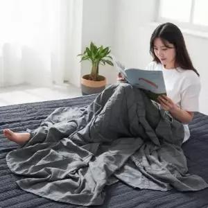 ( )시원한 인견필 여름 홑이불 초경량 얇은 이불 여름용 여름담요