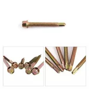 [RIZPICK]체결부속 나사 소포장 직결피스 육각 14m x50 5개입