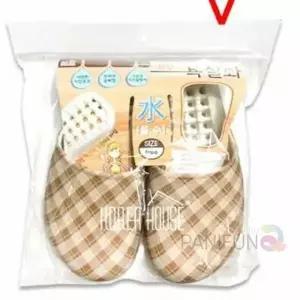 ( )퍼니 컬러 화장실슬리퍼 체크막힘 물빠짐슬리퍼 욕실실내화 화장실용슬리퍼