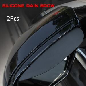 자동차 백미러 레인 아이브로우 범용 실리콘 방수 바이저 쉐이드 커버 액세서리