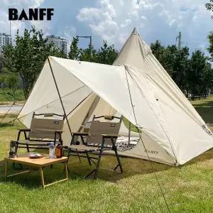 밴프 텐트 감성 인디언 티피텐트 캠핑 그늘막 나들이 쉘터 차박 MNS
