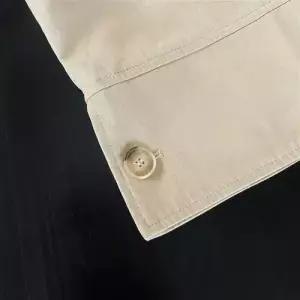 봄 빈티지 캐주얼 여자하프코트 쩔어 워싱 케이프 봄코트 핏 자천 하프코트 트렌치코트 차이나 ible1