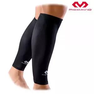 맥데이비드 스포츠 보호대 종아리 슬리브 1쌍 카프 압박 축구 MNS
