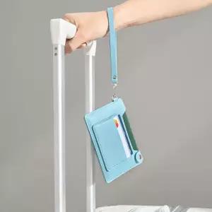 레임블 여권지갑 케이스 여권가방 RFID차단 목걸이 손목스트랩 26면 MNS