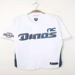 NC DINOS 엔씨 다이노스 야구져지/반팔/요정남편 마킹 유니폼 구제 중고 프로야구 응원복 남성용 XL 105