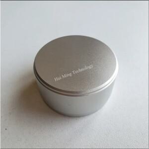 하이 퀄리티 알루미늄 손잡이 전위차계 스텝 샌드블라스트 솔리드 44x22mm 하이파이 앰프 인코더 볼륨 컨트