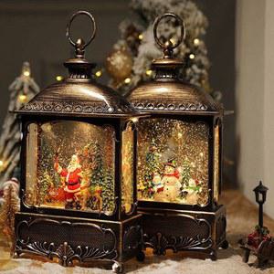 크리스마스 워터볼 무드등 선물 오르골 스노우글로브 플러스 H타입 마을 연말 캐롤 익일출고