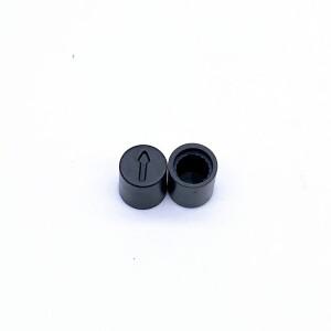 플라스틱 전위차계 손잡이 인코더 볼륨 제어 스위치 6mm 샤프트 홀 9x10mm (DH) 10 개