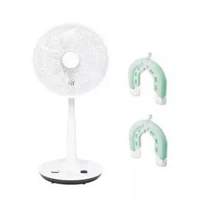 루첸 에어빔 버튼식 서큘레이터형 선풍기 + 아이스톤 세트