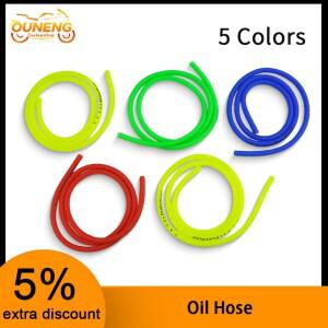 범용 1M 5색 고무 바이크 오토바이 연료 라인 호스 ATV 스쿠터 더트 바이크용 휘발유 가스 오일 파이프