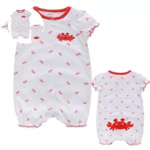 돌아기옷 꽃게 썸머롬퍼슈트300031