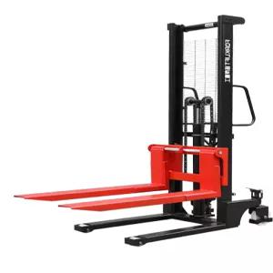 포크 리프트 지게차 전동 스테커 핸드 수동 유압 하역 구르마 배달 전기 덧발 소형 핸드카