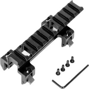 빅터파이어 전술 20mm 피카티니 레일 마운트 MP5 G3 에어소프트용 전방 연장 스코프