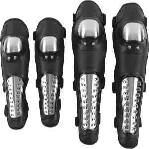 모터사이클 장갑 무릎 및 팔꿈치 패드 성인용 내마모성 충격 방지 통기성 보호 장비 키트 MTB 모토크로스