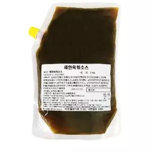 새한육회소스 2kg 1개
