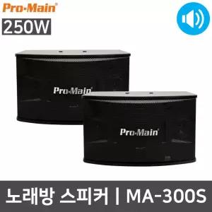 프로메인 MA-300S 250W 헬스장 노래방 스피커 2개