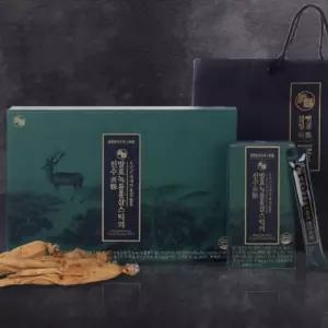 가정의달 부모님선물 발효녹용홍삼스틱의진수 12g x 30포 국내산 6년근 발효 홍삼액 홍삼 선물
