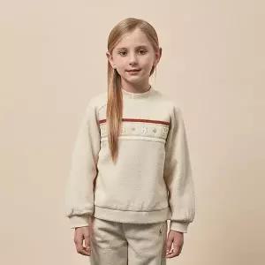 [보리보리/헤지스 키즈]헤지스키즈 여아 그래픽 테리 맨투맨 HTW12TM57M_BG