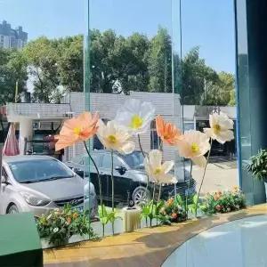 자이언트 종이꽃 diy 플라워 조경 대형 인테리어 스승의날 포토존 선물 만들기