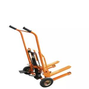 소형 핸드 지게차 적재 화물 포크 운반 트럭 끌차 수동 전동 스태커 푸시 리프트