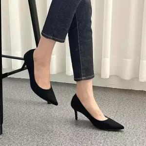 펌프스 구두 슬링백 하이힐 정장구두 여자구두 토오픈-WFNSH12