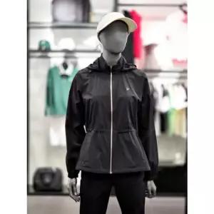 볼빅 여성 허리스트링 후드 바람막이 점퍼 VLWBQ291_BK