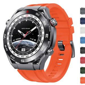 화웨이 얼티밋 스마트워치용 실리콘 밴드, GT6 GT5 Pro 22mm 교체용 고무 밴드 스트랩