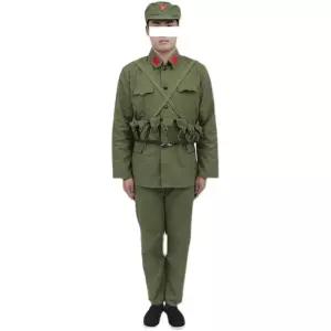 코스프레 군복 북한군 제복 연극의상 무대 공연용 컨셉 영화 뮤지컬 인민군 소품